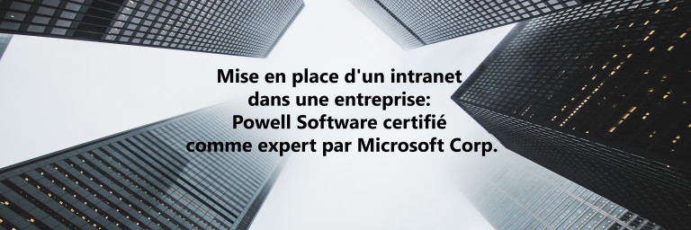 Mise en place d&#8217;un intranet dans une entreprise
