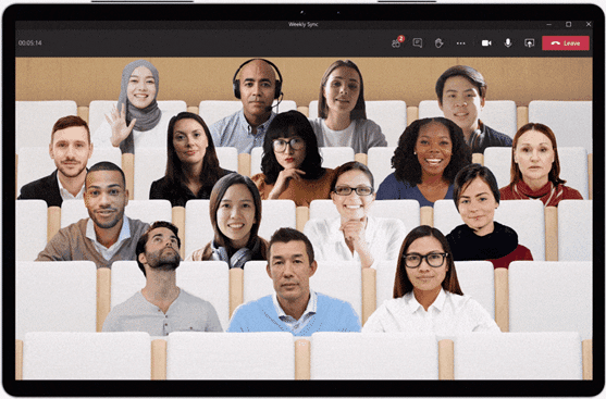 MicrosoftTeams together mode