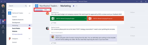 microsoft teams tabs