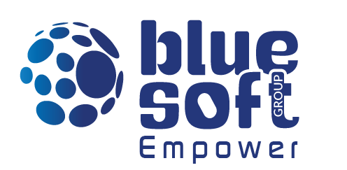 Blue Soft Empower logo