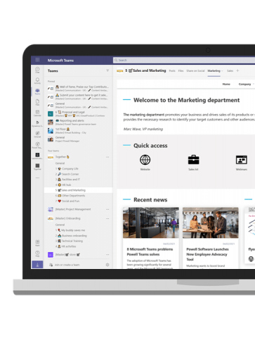 together small business intranet in teams Together intranet portal