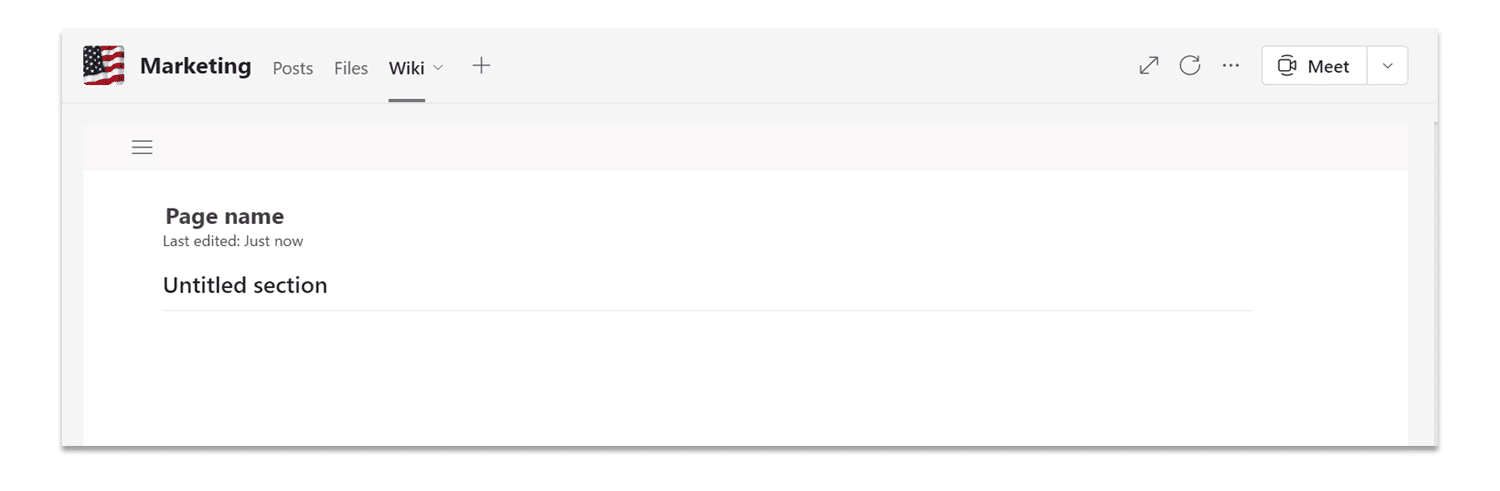microsoft teams wiki tab