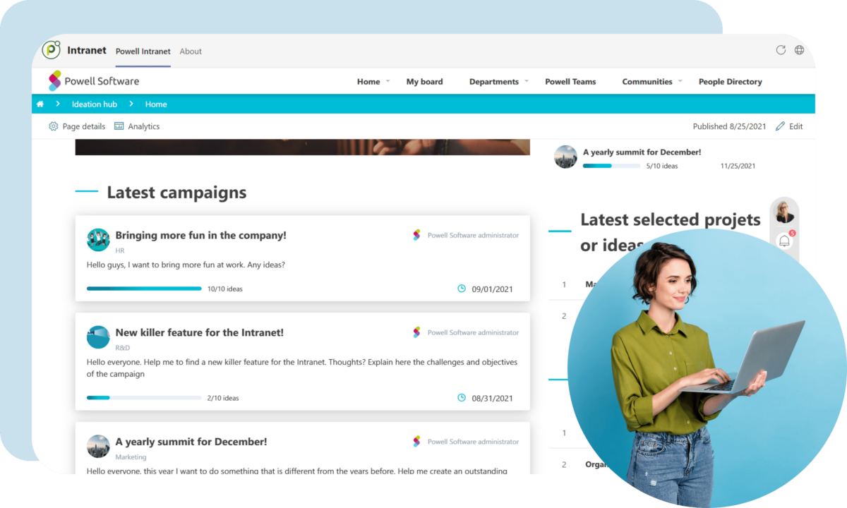 Powell Software pour les RH