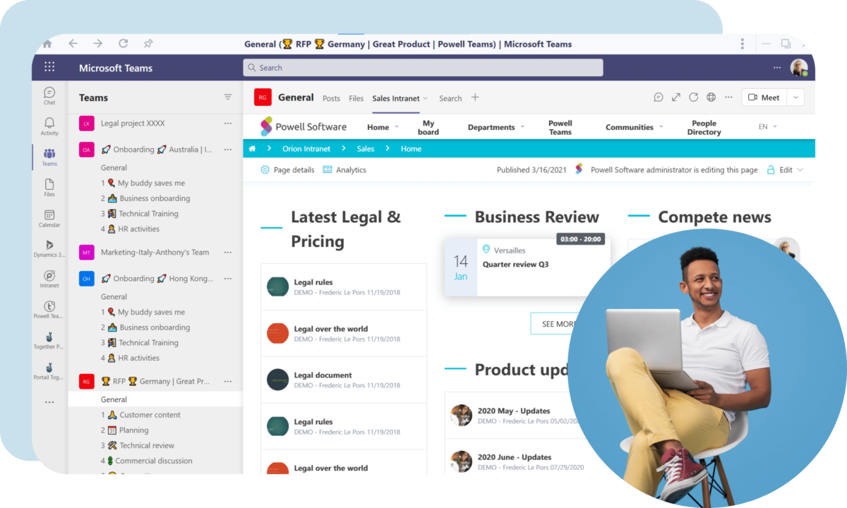 Powell Software pour les sales