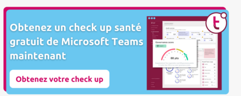 Check-Up santé de Microsoft Teams