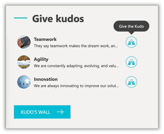 Kudos Examples Install And Set Up The Employee Kudos Template For