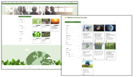 Développement durable Powell Intranet