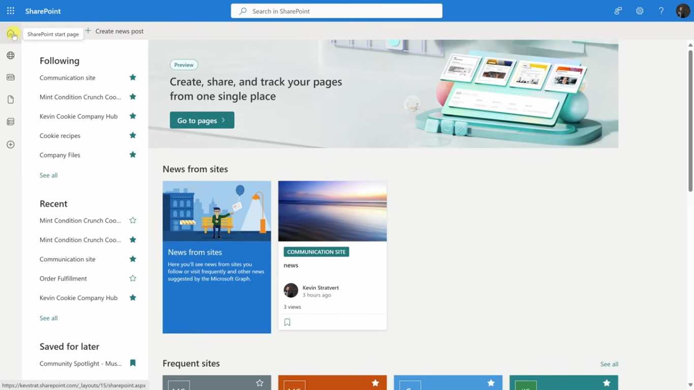 sharepoint screenshot 2025