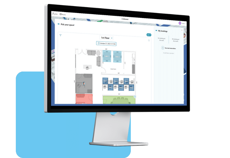 Virtual Building Desktop Flexdesk