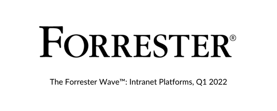 Forrester Wave Intranet Platforms Q1 2022