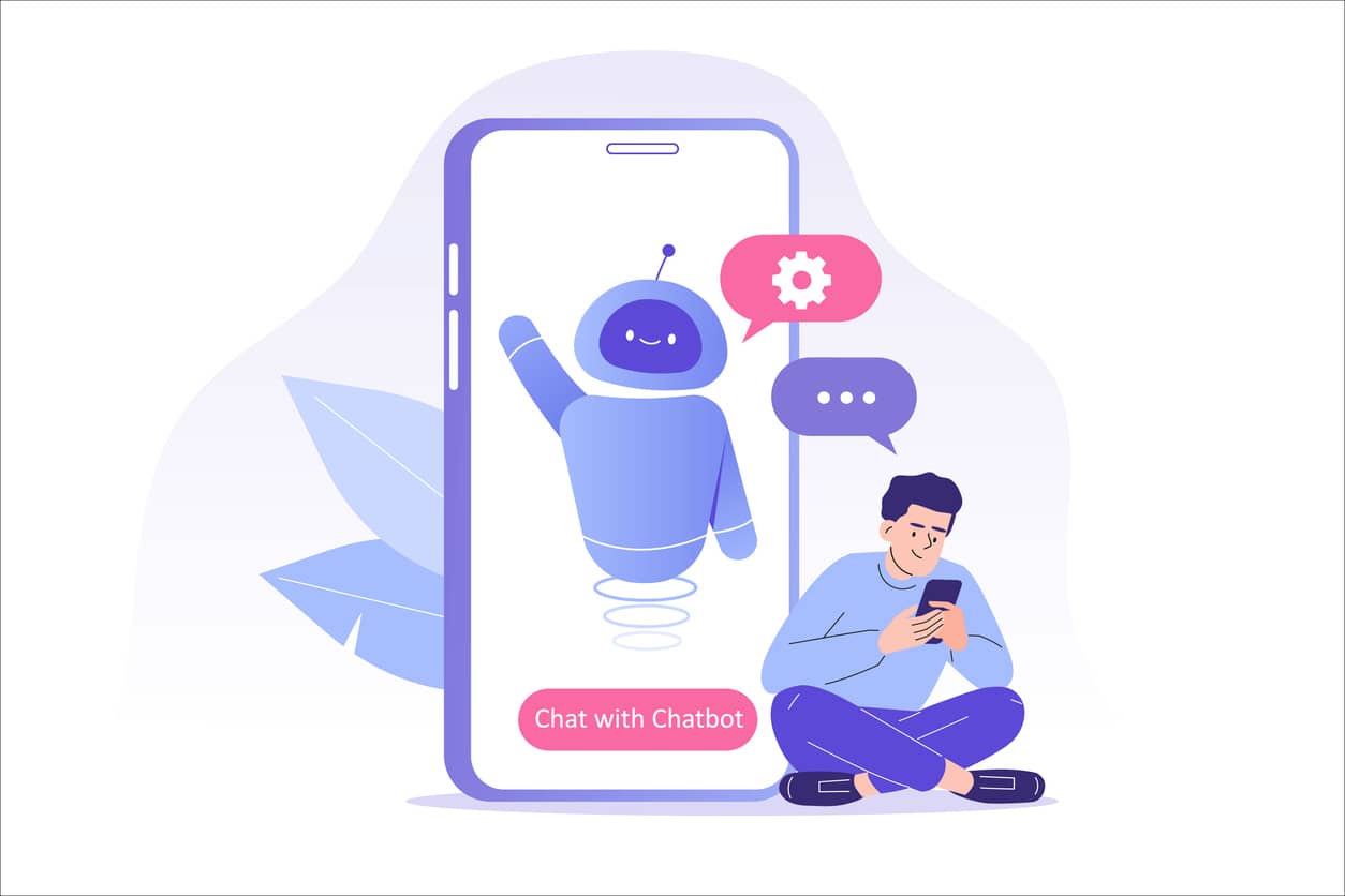 Where does a chatbot get its information NLP