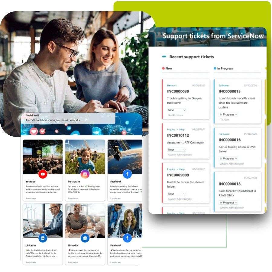 Opening image - employee services