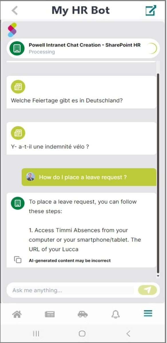Boosting Knowledge Management & Workflow with AI Assistant Bot