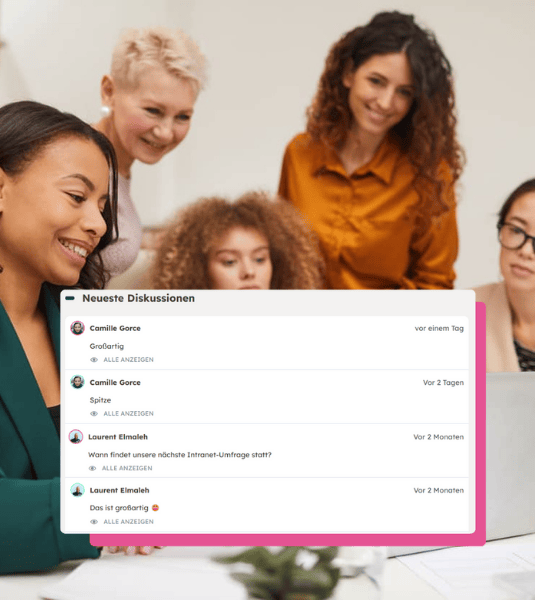 Individuell anpassbar und skalierbar Intranet