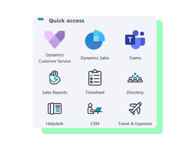 organized digital workspace