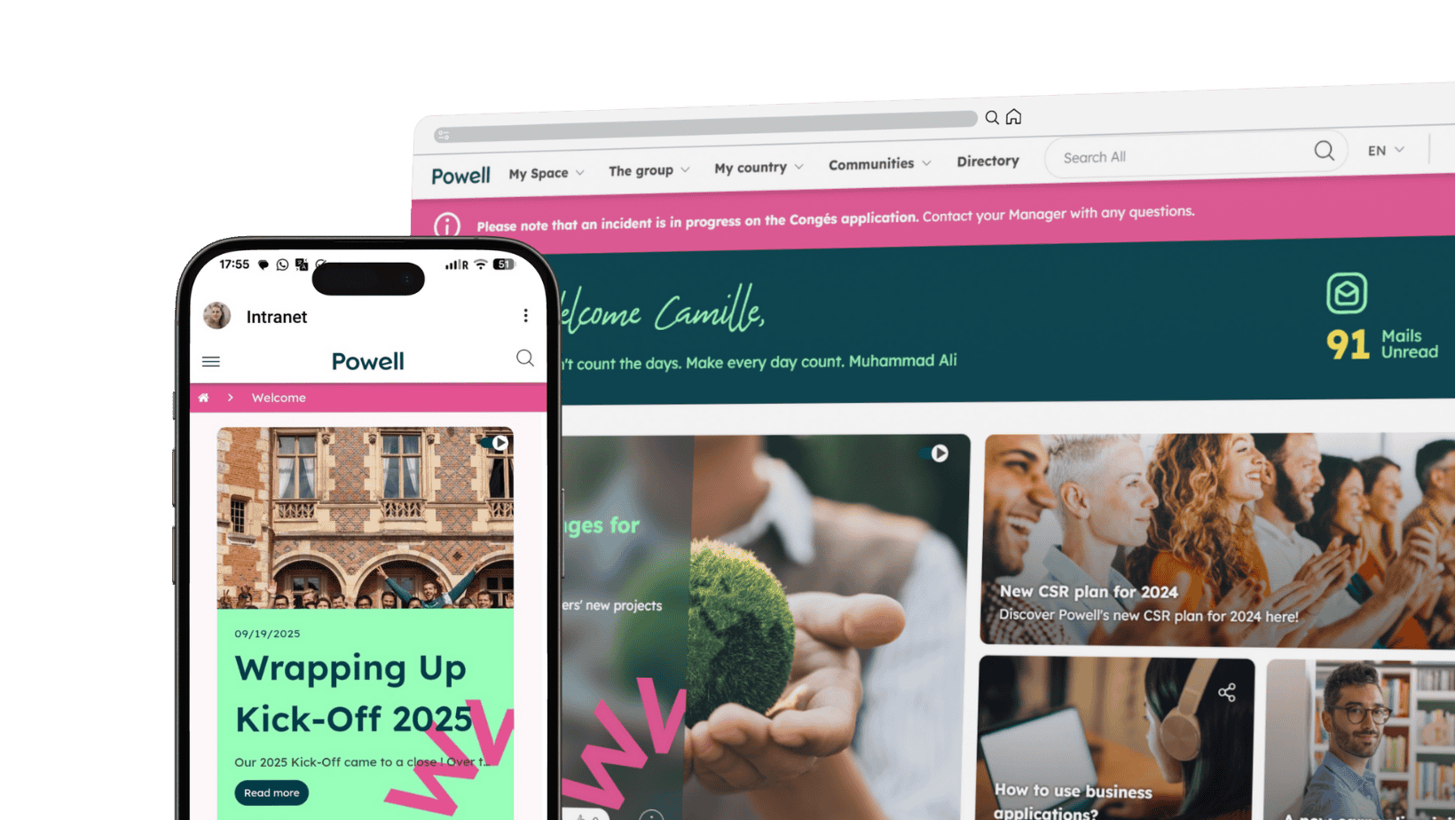 Powell - Digital Workplace Browser & Mobile