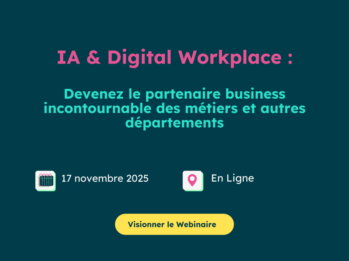 [Webinaire] IA &#038; Digital Workplace