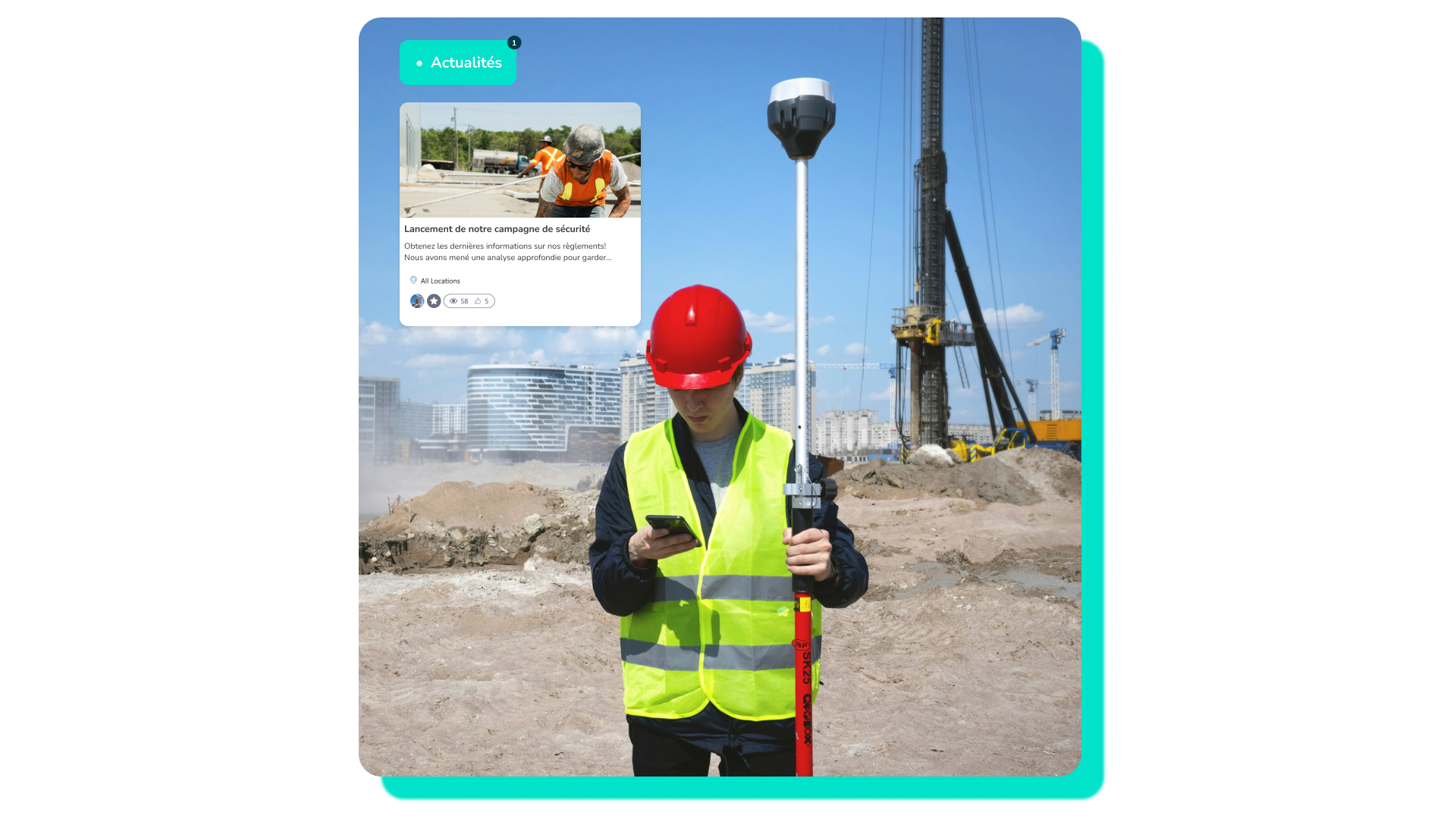 intranet mobile employés terrain