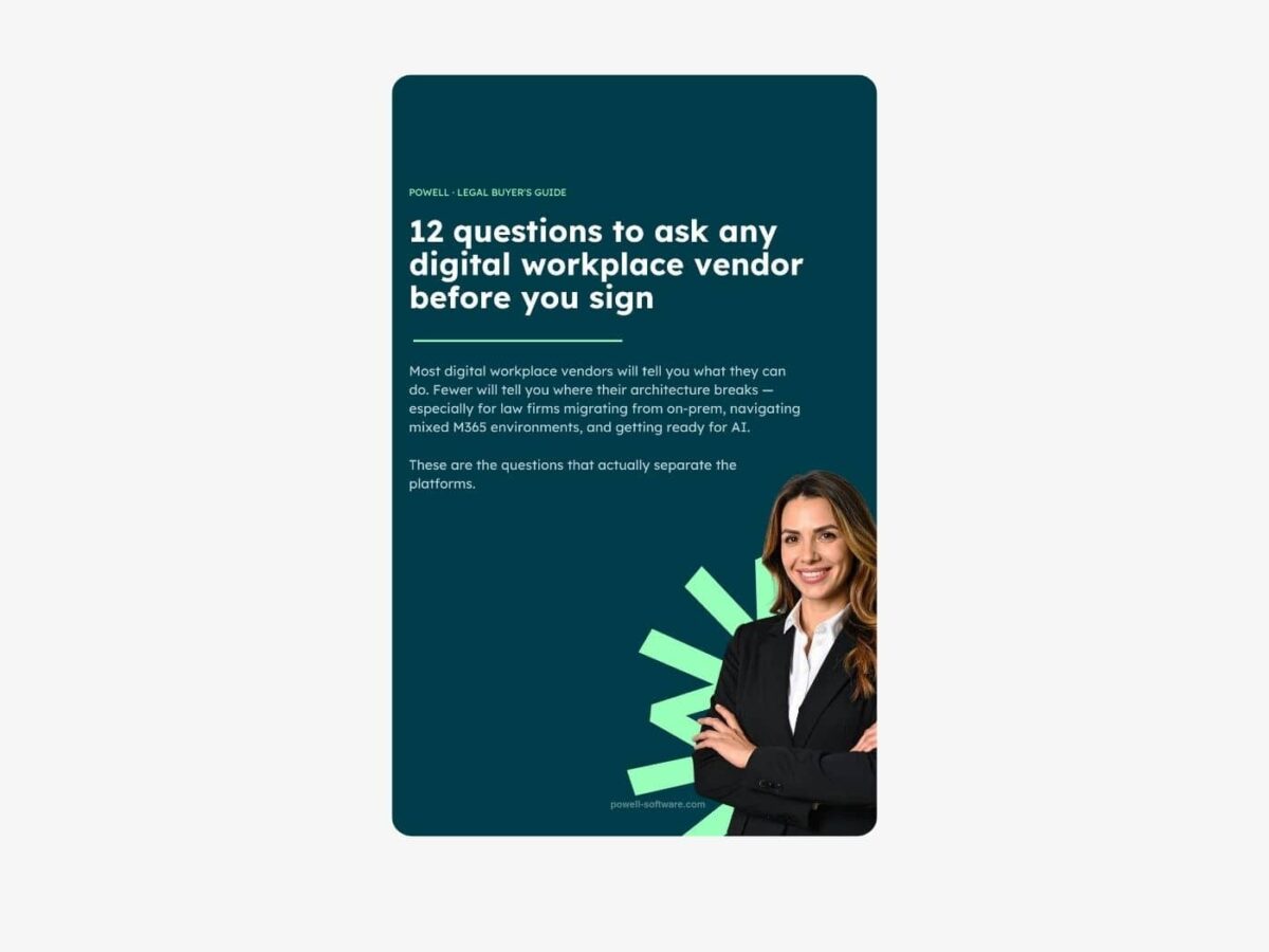 12 questions every manufacturing IT leader should ask before signing with a digital workplace vendor