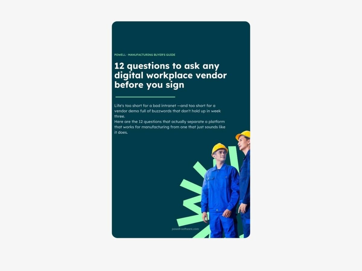 12 questions every legal IT leader should ask before signing with a digital workplace vendor