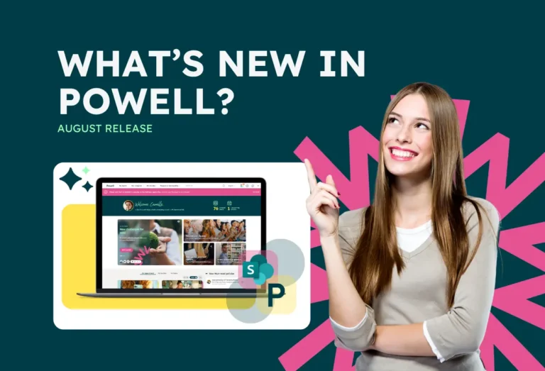 What’s new in Powell? Build intranet pages from an AI prompt