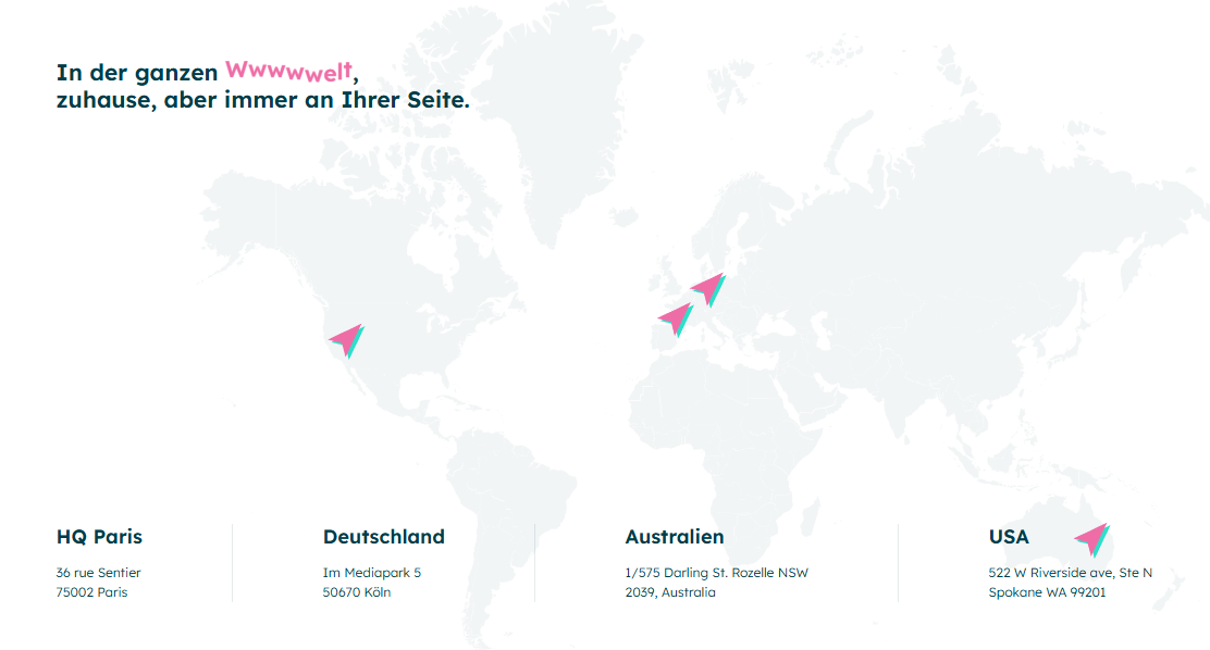 unternehmen powell map